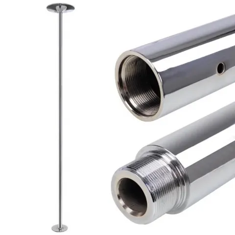 Przedłużki do rury X-Pole Chrome o średnicy 45mm 35cm