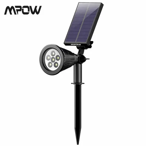 Zewnętrzna lampa solarna 6 LED Mpow MPCD097AB