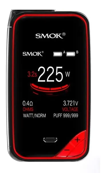 Waporyzator Smok X-PRIV 225W czarno czerowny