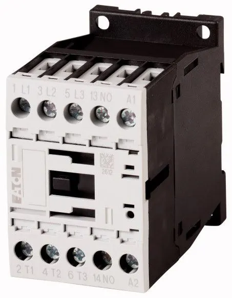 Stycznik mocy DILM 4kW/400V, sterowanie 24VDC, 9A 3P, 1NO, zaciski śrubowe; DILM9-10(24VDC); EATON