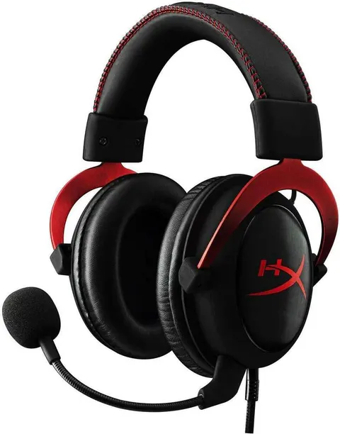 Słuchawki nauszne gamingowe HyperX Cloud II Red 7.1 KHX-HSCP-RD