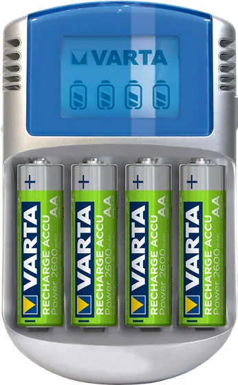 Szybka ładowarka VARTA 57070 LCD CHARGER AA AAA