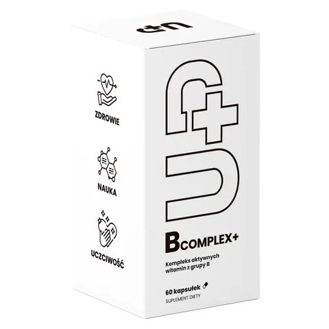UP Health Pharma B Complex+ suplement diety 60 kapsułek