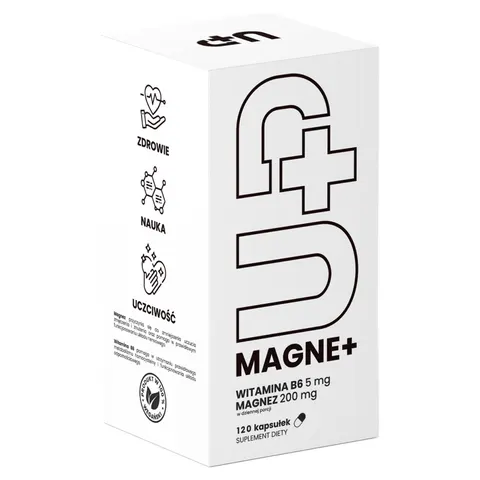 UP Health Pharma UP MAGNE+ 60 kapsułek – Magnez Mięśnie Układ Nerwowy