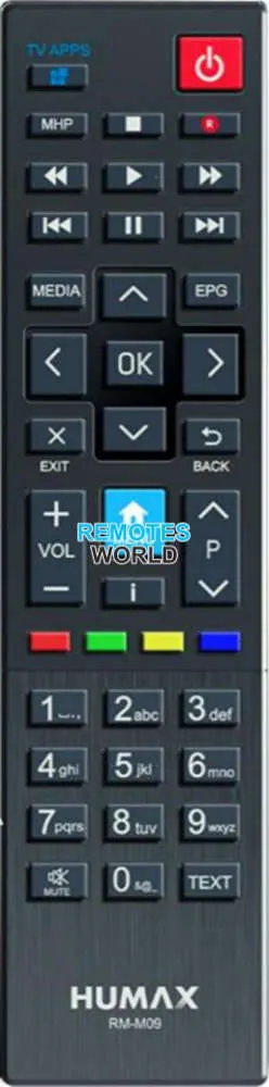 Oryginalny pilot do TV Humax RM-M09 HD6400S