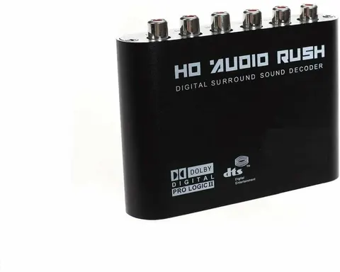 Southsky dekoder optyczny cyfrowy dźwięku 5.1 6RCA SPDIF DTS AC3