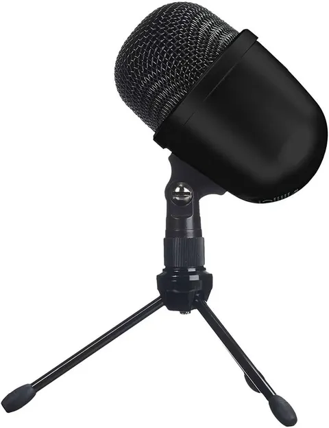 Mikrofon pojemnościowy AmazonBasics Mini Desktop bez statywu czarny