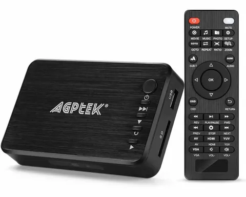 Odtwarzacz multimedialny AGPTEK HA0058 VGA HDMI 1080P