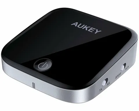 Nadajnik odbiornik optyczny Aukey 2w1 aptX Toslink Bluetooth SPDIF