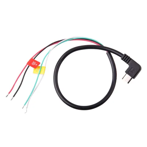 Kabel microUSB - AV audio-video do kamer SJCAM
