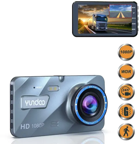 Rejestrator Dash Cam kamera samochodowa Yundoo IPS 170 1080P
