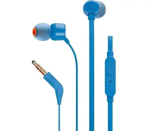Słuchawki przewodowe dokanałowe JBL by Harman T110