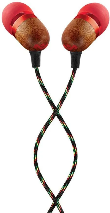 Słuchawki dokanałowe House of Marley Smile Jamaica EM-JE041-DN red