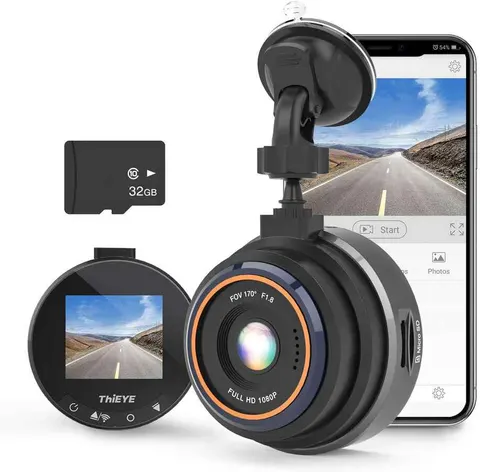 Kamera samochodowa ThiEYE Zero+ WiFi Full HD 1080p 170°