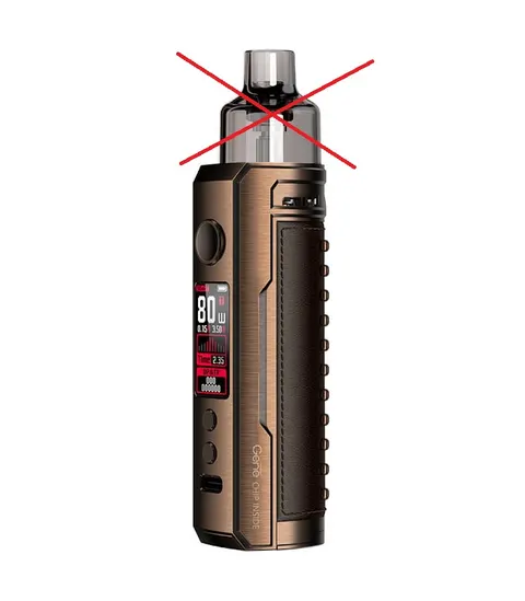 VooPoo Drag X Pod 80W 4.5ml 2500mAh bez atomizera Bronze Knight