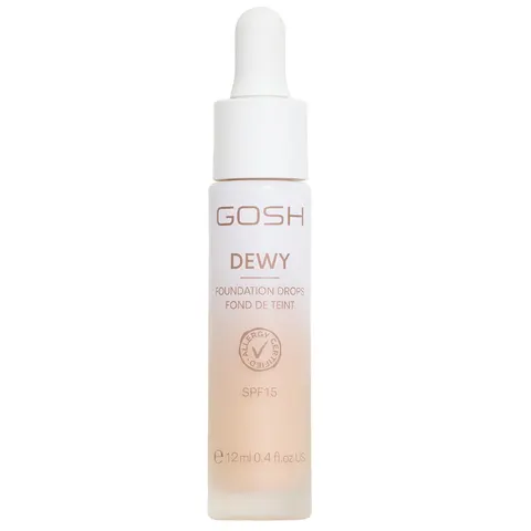 E. Tjellesen A/S - Dewy Foundation Drops rozświetlający podkład w kroplach 004 Fair 12ml
