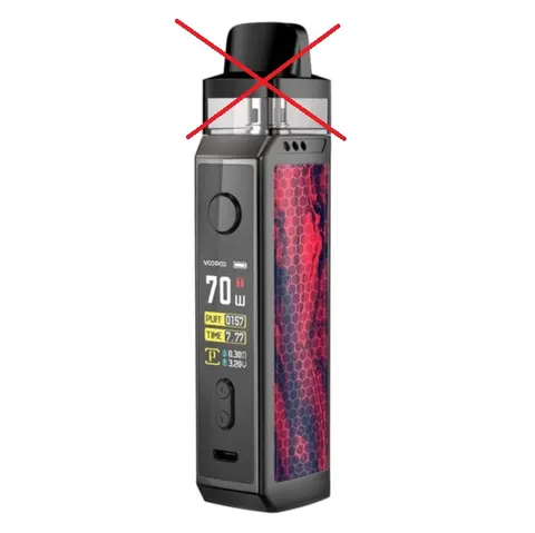 Mod Voopoo Vinci Pod 1500mAh Scarlet
