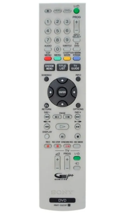 Oryginalny pilot do TV DVD Sony RMT-D231P