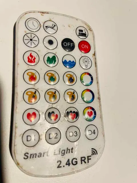 Pilot do Smart Light 2.4G RF RGB LED