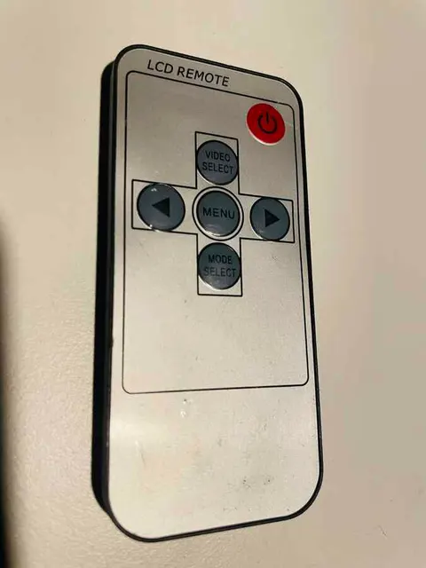 Pilot do sterowania projektorem LCD Remote