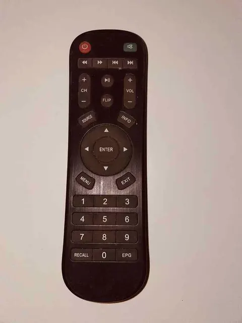 Pilot zdalnego sterowania tunera TV Boxa