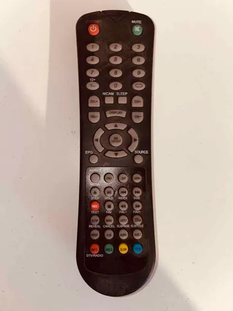 Pilot do starego TV telewizora DTV/RADIO