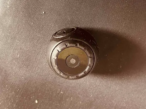 Szpiegowska mini kamera okrągła MicroSD magnes