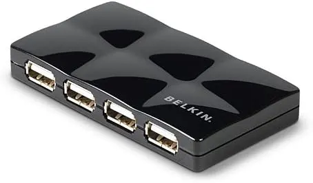 7-portowy koncentrator przenośny Hub BELKIN Hi-Speed USB 2.0
