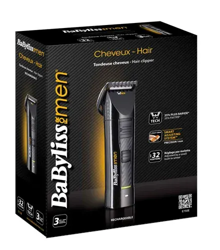 Maszynka do strzyżenia włosów BaByliss W-TECH E750E zestaw