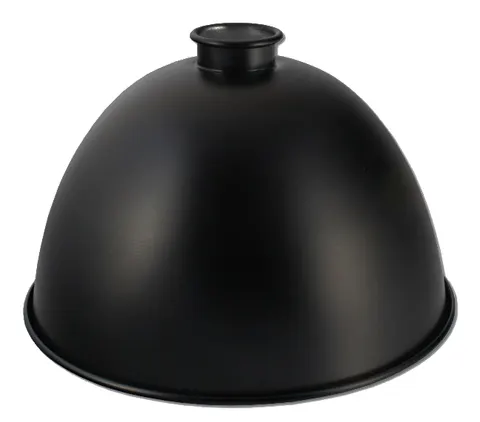 Klosz reflektor czasza do lamp i oprawek E27 27cm czarny