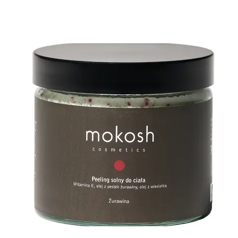MOKOSH Peeling solny d/ciała 300g Żurawina