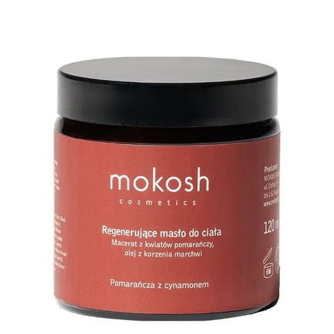 MOKOSH Masło d/ciała 120ml Pomarańcza+Cynamon