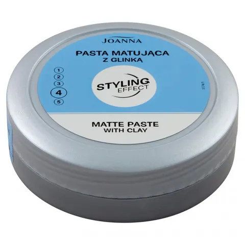 JOANNA STYLING EFFECT Matująca pasta do włosów GLINKA, 100 g