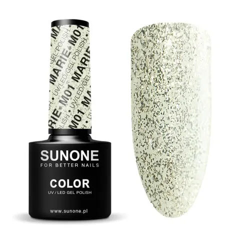 Sunone UV/LED Gel Polish Color lakier hybrydowy M01 Marie 5g