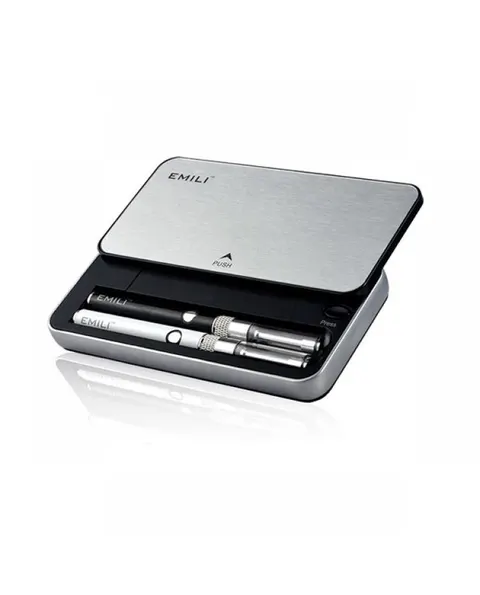 Kieszonkowy Mod box Kit Smiss EMILI 1300mAh srebrny