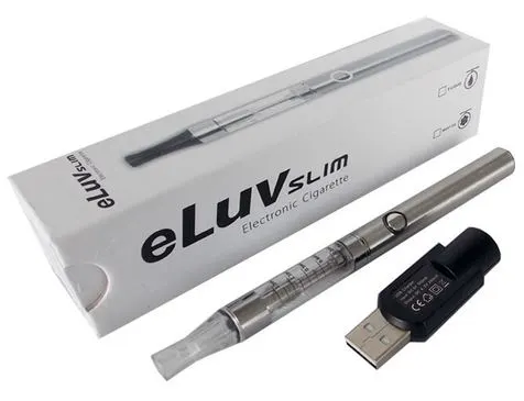 Vape Pen eLuv Slim 310mAh srebrny