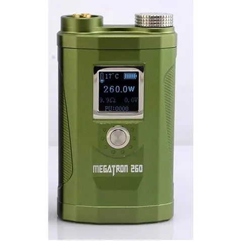 BOX MOD Megatron 260W Caixa 18650 zielony