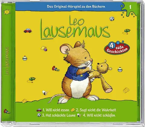 Płyta kompaktowa Leo Lausemaus Leo will nicht essen CD