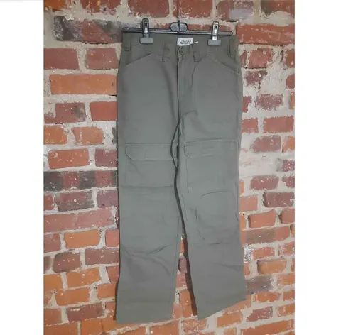 Bawełniane spodnie z kieszeniami na nogawce Corley Sportswear