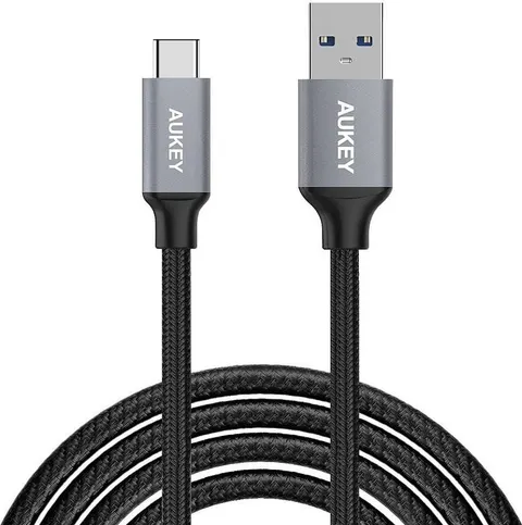 Kabel USB-A 3.0 - USB-C 3.0 AUKEY Quick Charge 1m