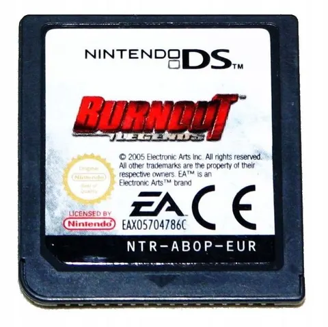 Gra na Nintendo Burnout Legends dla modeli Nintendo DS