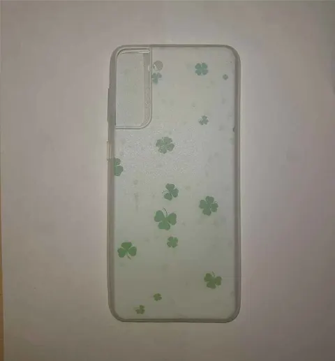 Etui plecki wzór koniczynka Setty do Samsung S21 Plus