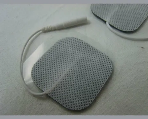 Elektrody żelowe tens ems 4X4 cm pin 2mm-4 sztuki
