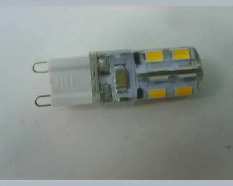 Żarówka G9 64 LED SMD 380lm 3.5W mini 15mm ciepła