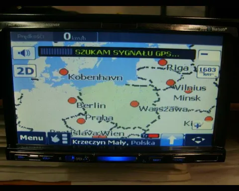 Radio 2DIN Nawigacja GPS USB SD Dotykowe 1din