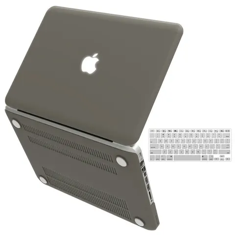 Etui Macbook PRO 13 cali obudowa hard case czarny przezroczysty
