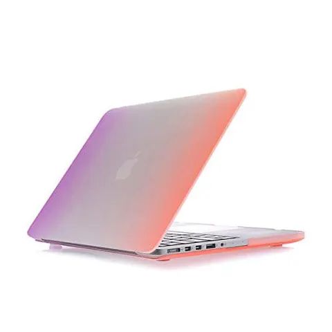 Etui Macbook PRO 13 cali obudowa hard case tęcza