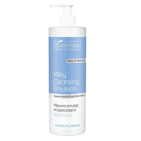 BIELENDA PROFESSIONAL Hydro Plumping Mleczna emulsja oczyszczająca 500 ml