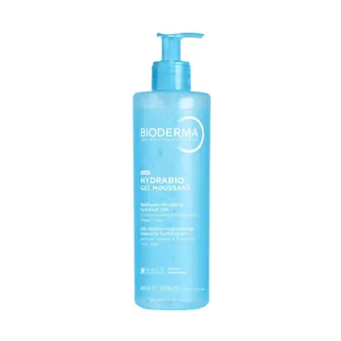 BIODERMA HYDRABIO Gel Moussant Nawilżający żel do mycia twarzy 400 ml