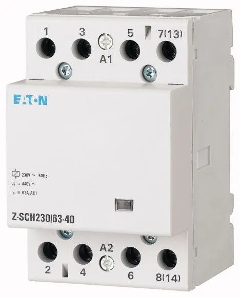 Stycznik modułowy 63A 4Z 0R 230VAC 3M, Z-SCH230/63-40; 248856; EATON ELECTRIC